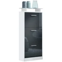 Vladon Schuhschrank Lavia V2 (Schuhkipper, für 12 Paar Schuhe