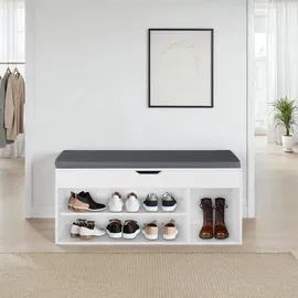 Tectake Natalya 104 x 49 x 30 cm weiß