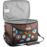 anndora Kühltasche 22 l Braun/Blau