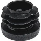OEM Lamellenstopfen Rund Ø 42mm Rohrstopfen Wandstärke 0,8-2,5mm Kunststoff schwarz
