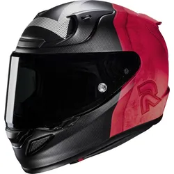 HJC RPHA 12 Squid Game Netflix Helm, schwarz-rot, Größe M für Männer