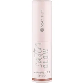 Essence satin GLOW cremiger Lippenstift mit Satin-Finish Farbton 05 Chai There! 3.5 g