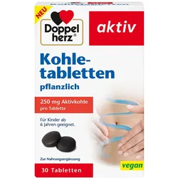 DOPPELHERZ Kohletabletten 30 St