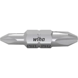 Wiha Bit Set Doppelbit Phillips 10-tlg. in Box PH1, PH2 Bit 30 mm