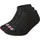 Champion Sneakersocken 3er Pack Schwarz 39-42