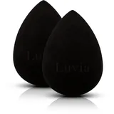 Luvia Make-Up Blending Sponge Set Black Make-Up Schwamm 2 Stk