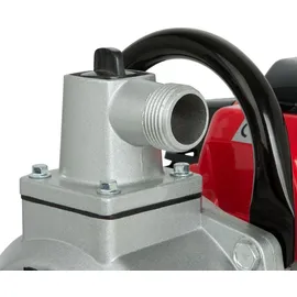 Eberth Wasserpumpe 2PS 12.000l/h 17,5m Förderhöhe 1 Zoll Anschluss 2-Takt-Motor mit 7m Ansaughöhe