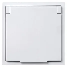 McPower Schuko-Steckdose 250V/16A IP44 Weiß