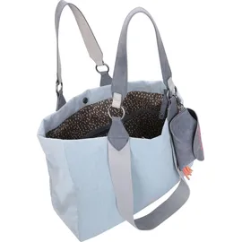 Fritzi aus Preußen Izzy Medium Limited Washed Denim Shopper Washed Blue