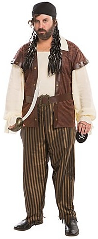 Pirat "Francis Drake" Kostüm für Herren