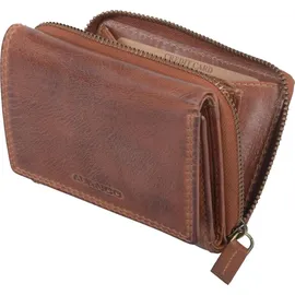glücksnugget Geldbörse Damen bro brown
