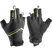 LEKI Multi Breeze Short Handschuhe, Black-Yellow-White, EU 10