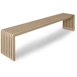 HKliving - Slatted Bank 160 cm, sand