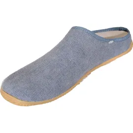 Living Kitzbühel Pantoffel Schweizer Kreuz Blau 45