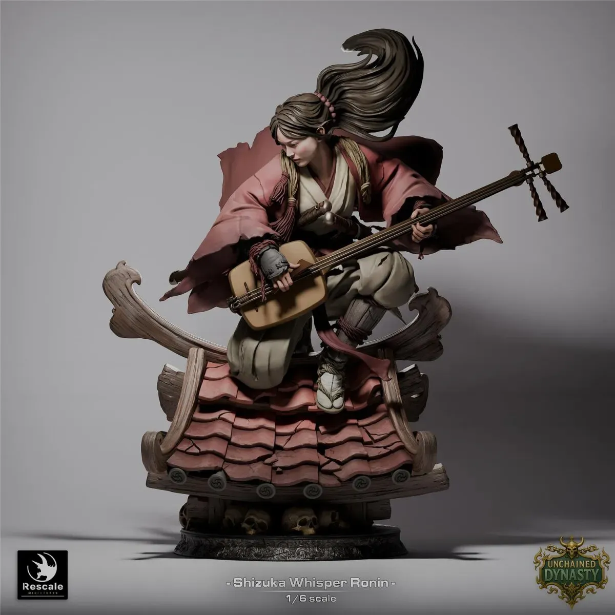 Shizuka, Whisper Ronin XL Collector (1/6 scale; 30cm height) von Rescale Miniatures aus Unchained Dynasty