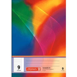 Schulheft A5 Lineatur 09, 16 Blatt