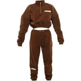Tom Barron Trainingsanzug camel / mint / weiß M
