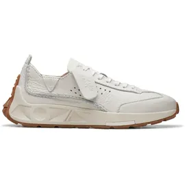 CLARKS Damen Craft Speed Chaussures À Lacets, Off White Lea, 37 EU
