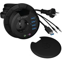 Icy Box IB-HUB1430 - USB 3.0 Tisch-Hub extern retail