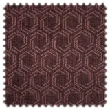 Heiro Stoff AKTION Lurex Möbelstoff Salvador Bordeaux mit Glitzeroptik, Meterware - Breite:140 cm