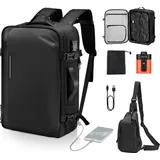 Vevor Vakuum Rucksack 65 L Schwarz