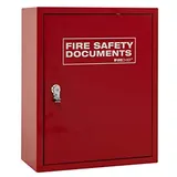 Firechief Fmdc/Red Schrank, Metall, Dokument, Dichtungsriegel, rot