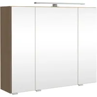 WELLTIME Spiegelschrank »Eixo«, braun