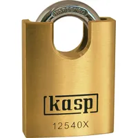 Kasp K12540XD Vorhängeschloss 40mm verschieden schließend Goldgelb Schlüsselschloss