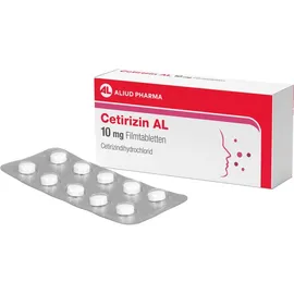 ALIUD PHARMA GmbH Cetirizin AL 10 mg Filmtabletten 7 St.