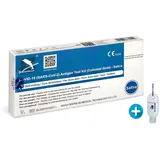 Deepblue Covid 19 Lolli Test - Speichel Antigen Corona Schnellest + Gratis Desinfektionsmittel 10 St