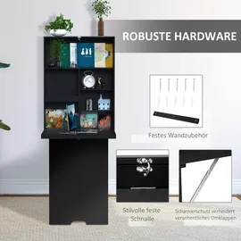 Homcom Wandtisch Klappbar Wandklapptisch Klappschreibtisch Computertisch