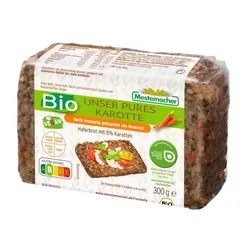 Mestemacher Unser Pures Brot Karotte bio