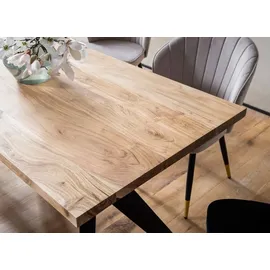 FineBuy Esstisch "FB106866" in Braun / | Gr.: onesize