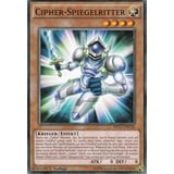 MP17-DE136 - Cipher-Spiegelritter - Common - DE - im Set mit Ultrapro Toploader - Yugioh