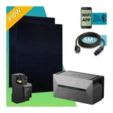 Anker Solaranlage 810W Balkonkraftwerk Anker Solix Solarbank 2 E1600 Pro Solarspeicher