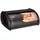 SECRET DE GOURMET 5five Simply Smart Brotkasten Metall Black Edition 37,5cm Schwarz, 36x24x15 cm