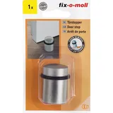 suki fix-o-moll SUKI, Bodentürstopper H 44mm,Ø 33mm Metall silberfarbig satiniert