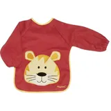 Playshoes Lätzchen Baby Ärmellätzchen, mit wasserundurchlässiger Unterseite rot