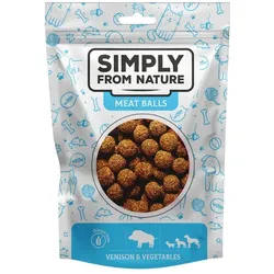 SIMPLY FROM NATURE Meat Balls Wild- und Gemüsebällchen für Hunde 80 g