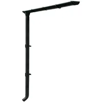 SKANHOLZ Dachrinne 10 cm B x L: 10 x 251 cm Grau