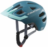 Cratoni Maxster Pro 51-56 cm Kinder steel/blue matt