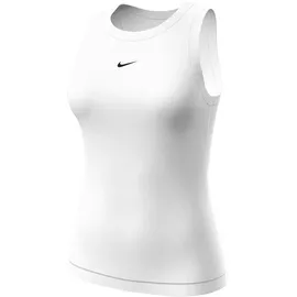 Nike Damen Tanktop Sportswear Rib Tight Tank IH7956-100 XL - White/Black - XL