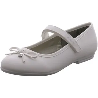 S.Oliver Mädchen Ballerina für Kinder, weiß, Gr. 34 EU