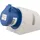 ABL CEE-Wandsteckdose 16A Blau