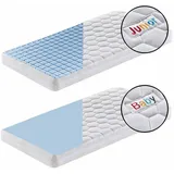 Betten-ABC OrthoMatra Mini-Duo Baby-/Kindermatratze mit Baby- und Kleinkindseite, Bezug waschbar