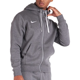 Nike Park 20 Fleece Kapuzenjacke Herren charcoal heathr/white/white M