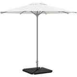 vidaXL Schirmständer Granit 14 kg Schwarz