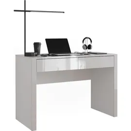 Vicco Annabelle Weiß Hochglanz/Weiß, 110 x 50 cm mit 2 Schubladen, Model 55576 - Weiß