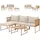Svita Detroit Loungeset modular beige