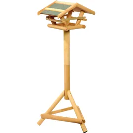 Dobar Vogelfutterhaus mit Bitumendach mit Ständer